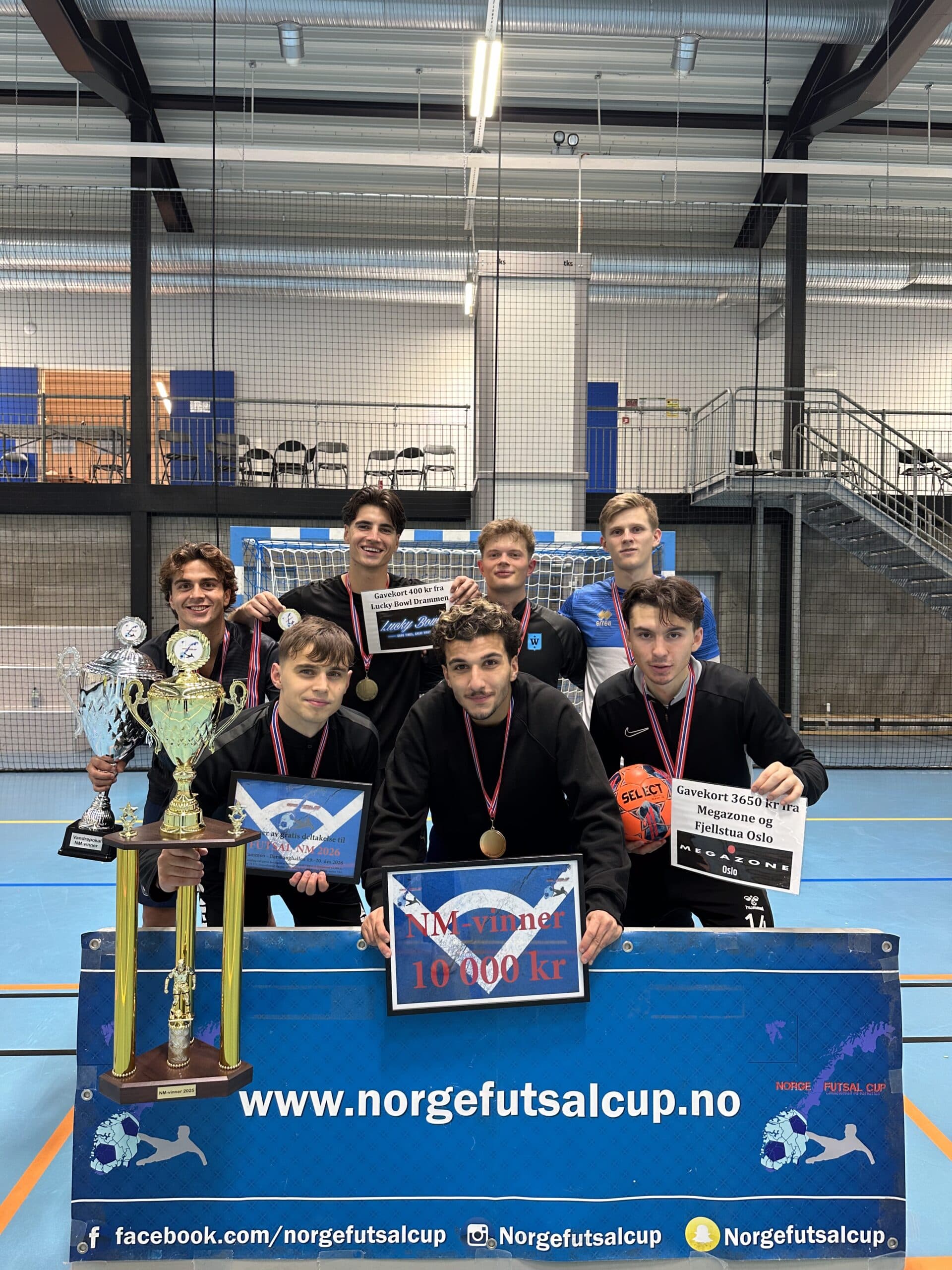 Ligma vant futsal-NM 2025 – kåret til Norges beste kompislag🏆🇳🇴