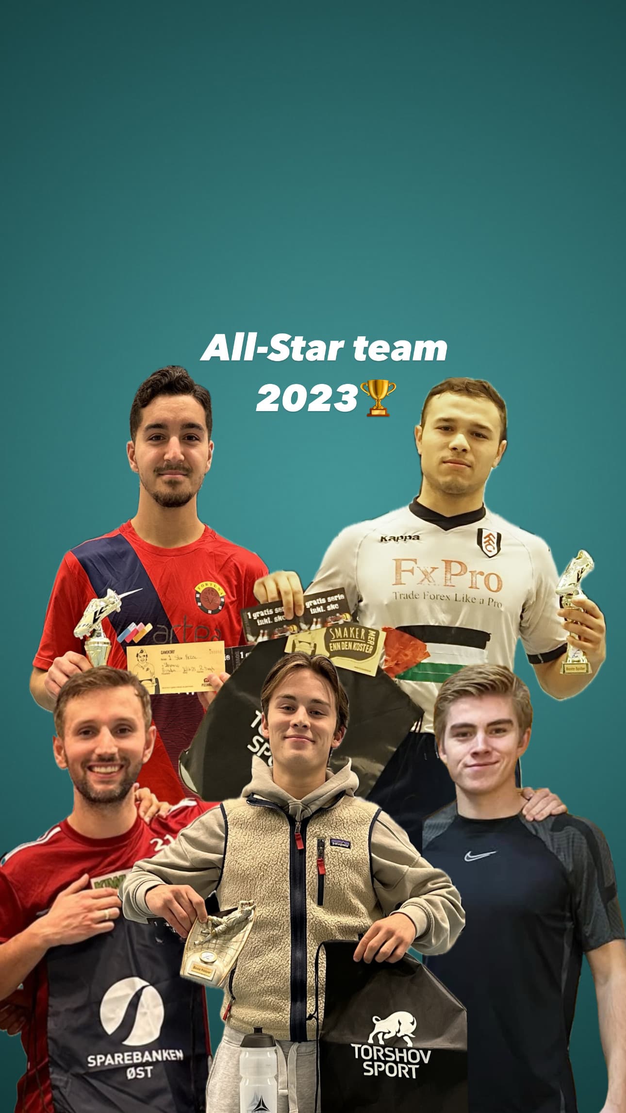 Årets lag og beste mål 2023