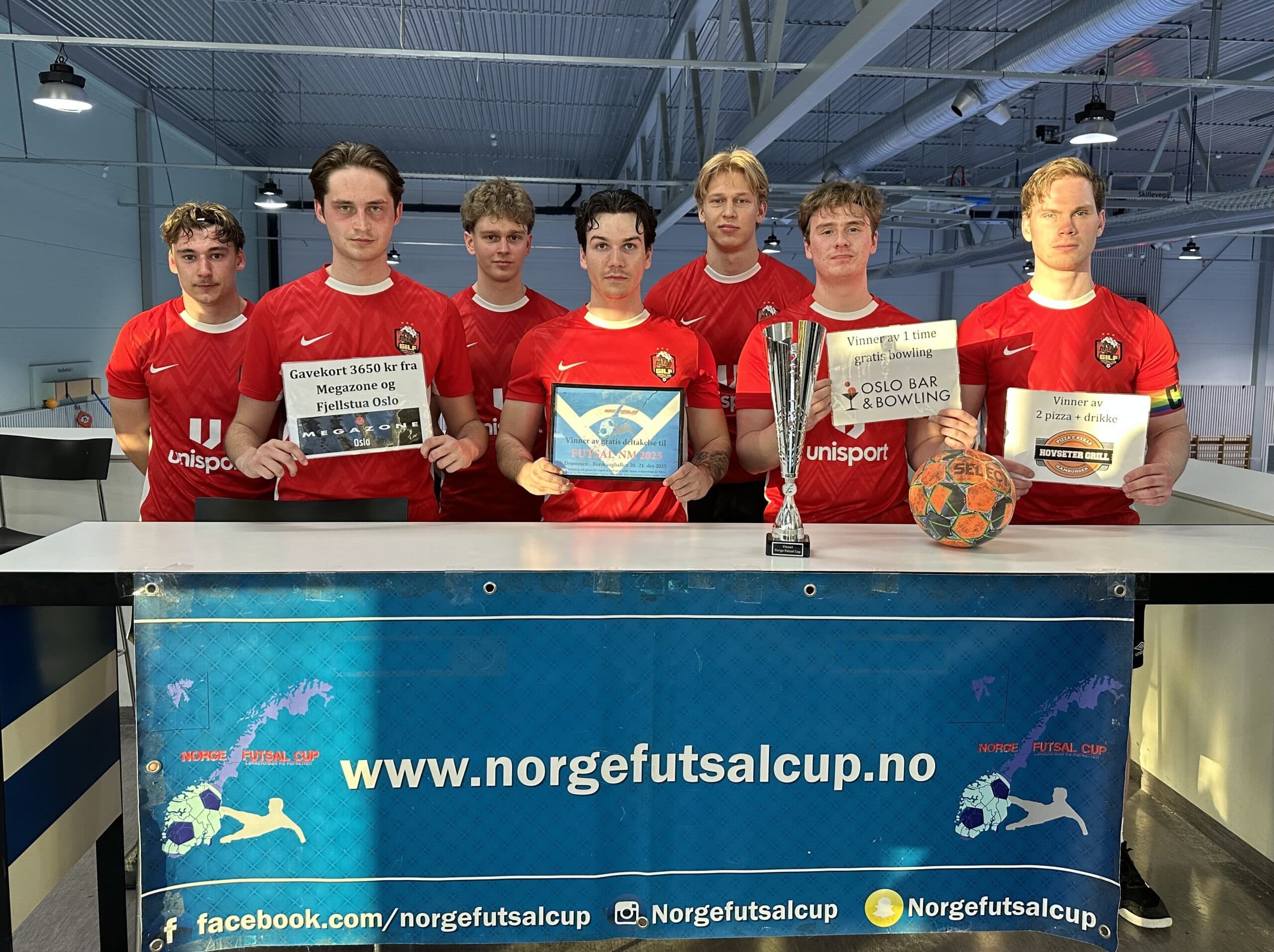 Guttær i like Farvær (GILF) vant vårcupen i Oslo